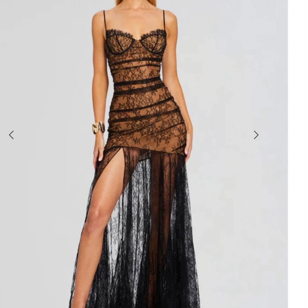 Retrofete Black Sleeveless Maxi Dress
